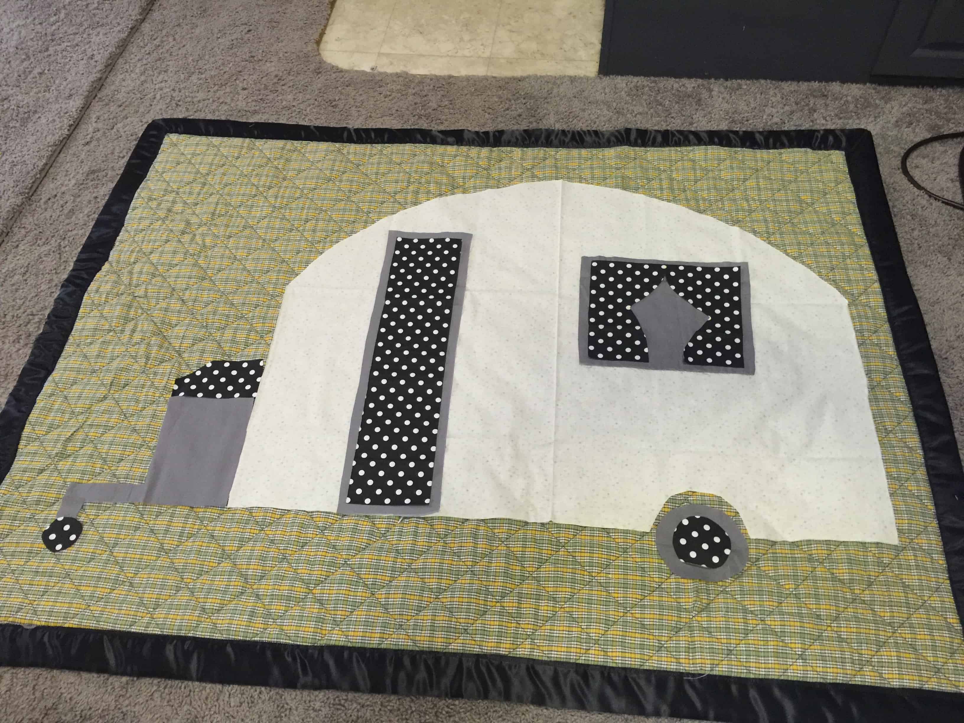 RV Quilting Happiest Camper