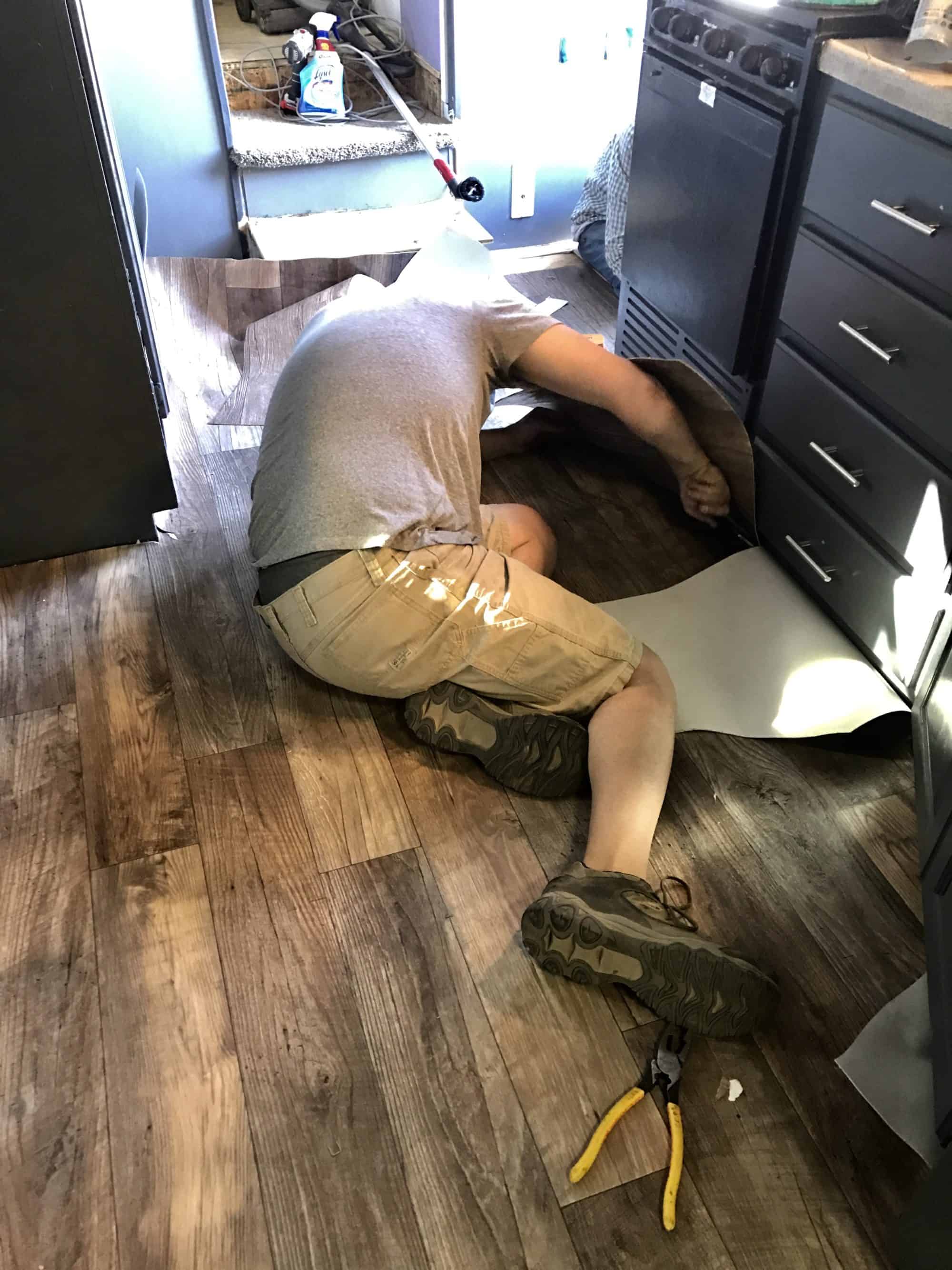 RV Flooring How to Install Step by Step