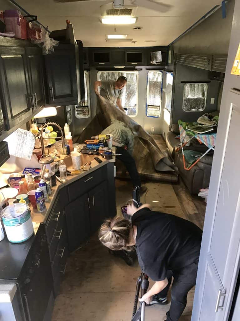 Install RV Flooring