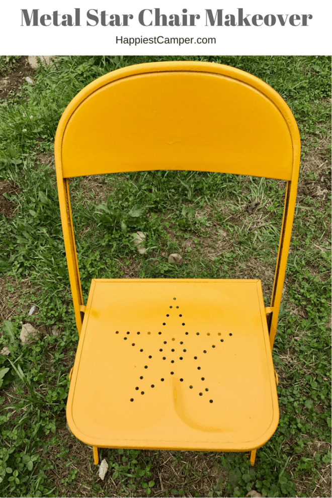 Vintage Metal Chairs Makeover