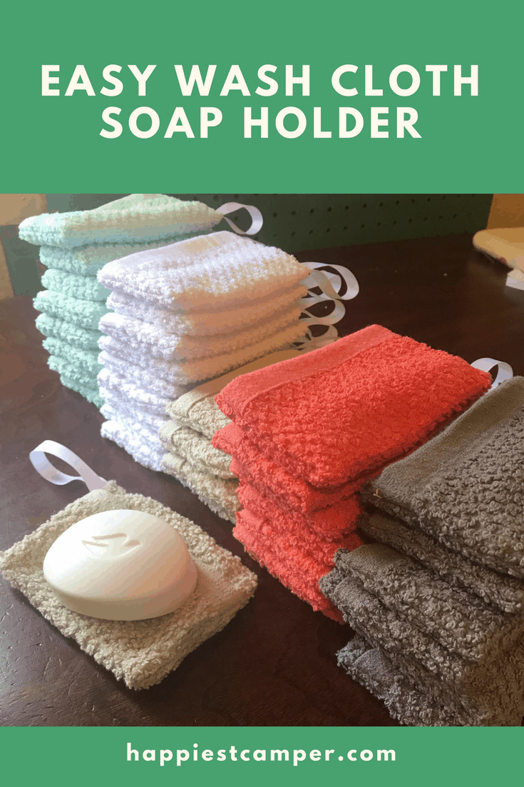 crafts using washcloths and soap