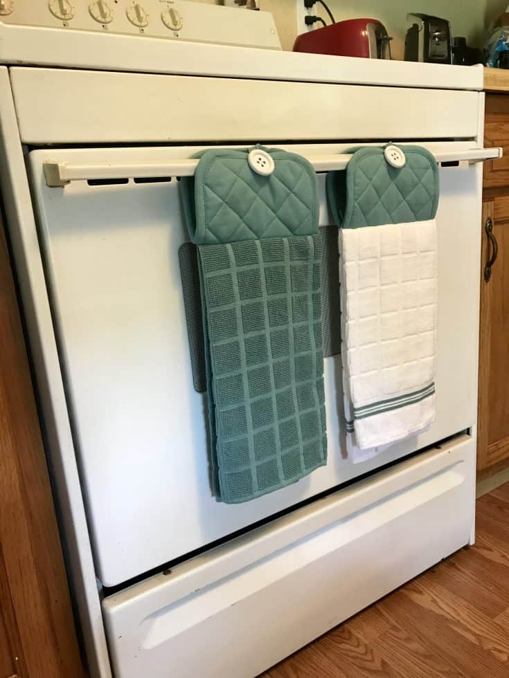 Hanging Kitchen Towel Easy Sewing Project