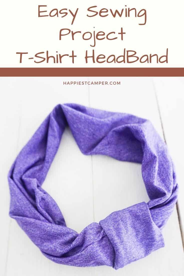 Sew a Headband with T-Shirt Scraps