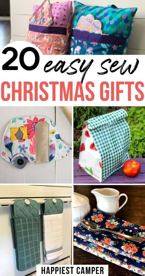 20+ Christmas Gift Ideas To Sew for Everyone on Your List | Diy sewing gifts,  Sewing gifts, Sewing christmas gifts