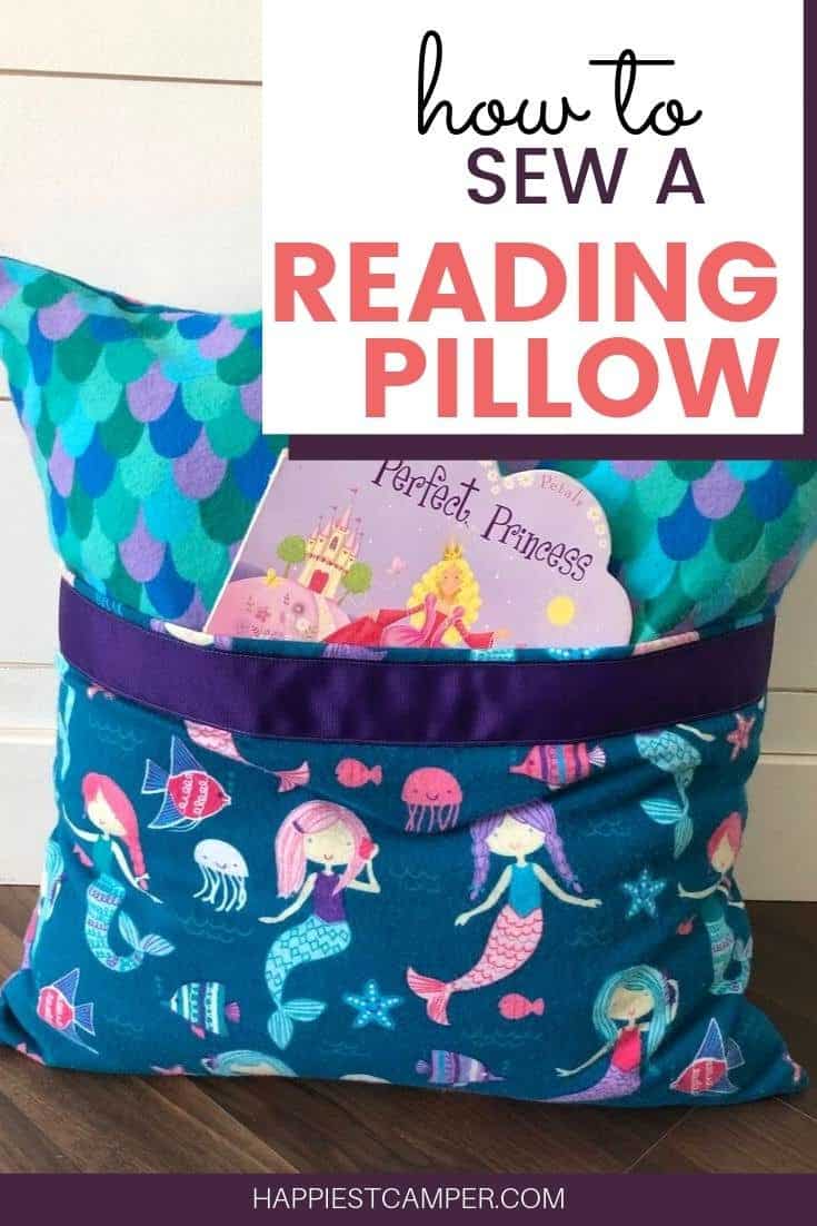 How To Make A Reading Pillow Happiest Camper