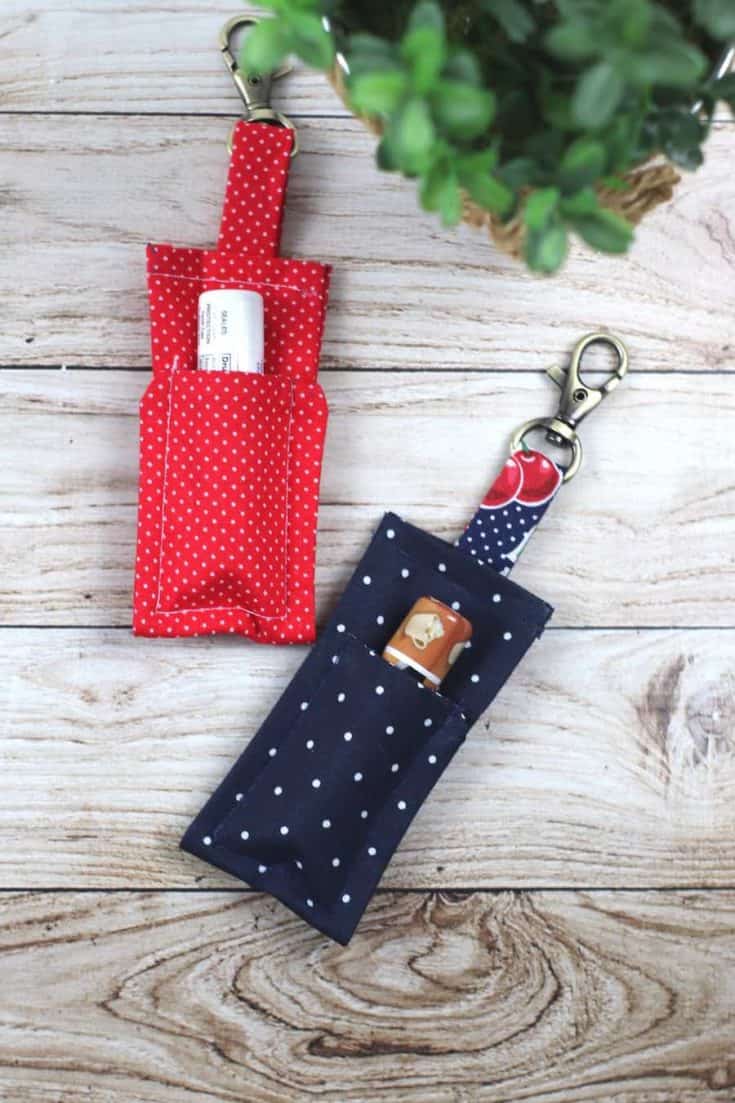 Easy DIY Chapstick Holder Keychain
