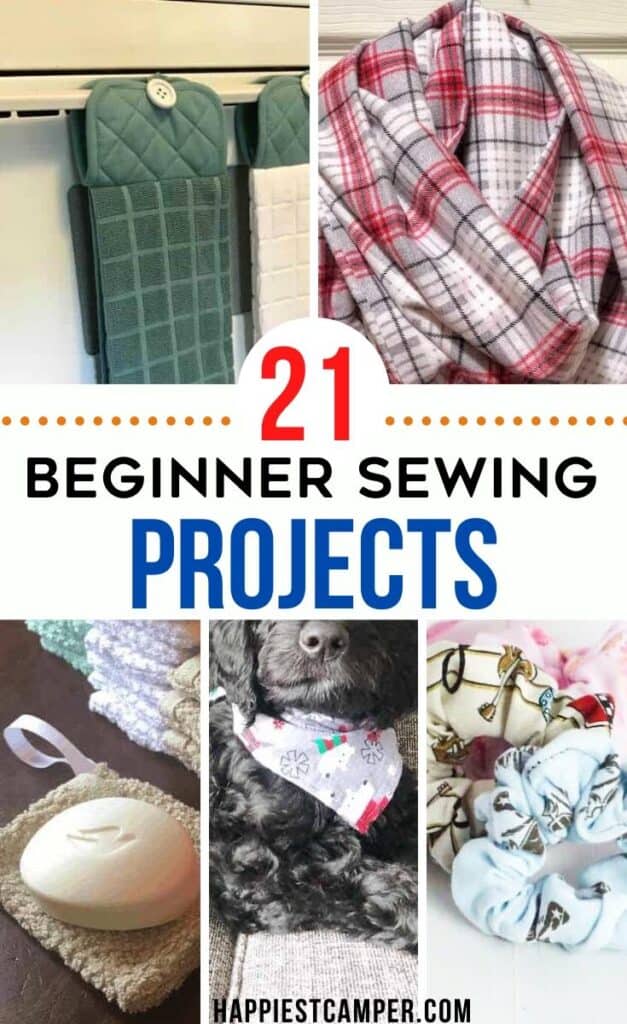 21 Beginner Sewing Projects to make Today!