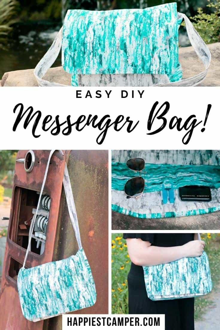 Easy DIY Messenger Bag Tutorial