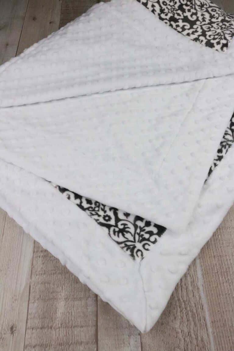 How To Sew a Minky Baby Blanket