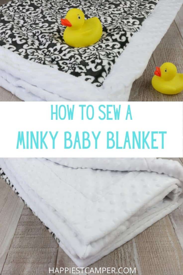 How To Sew a Minky Baby Blanket