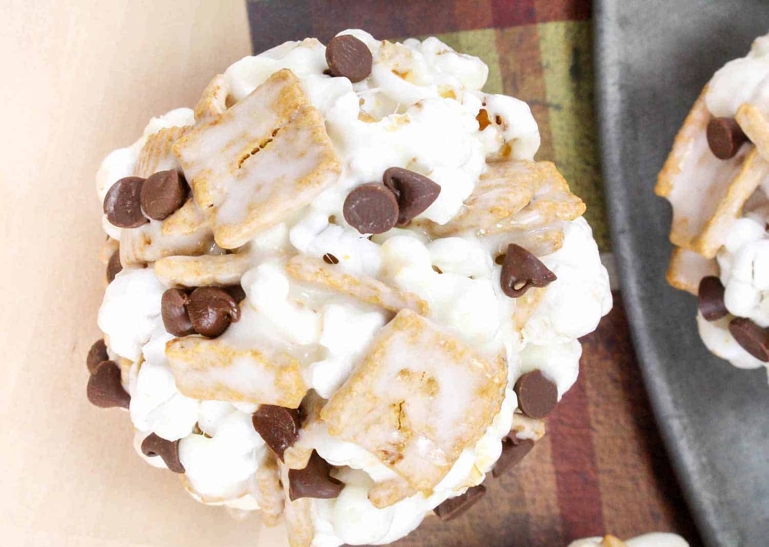 S'mores Popcorn Balls Create Card