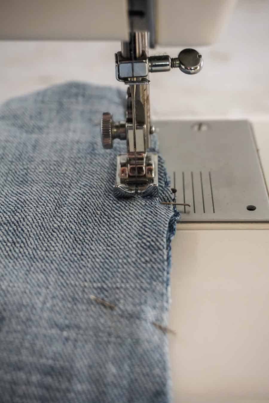 How To Make A Tote Bag Out Of Blue Jeans