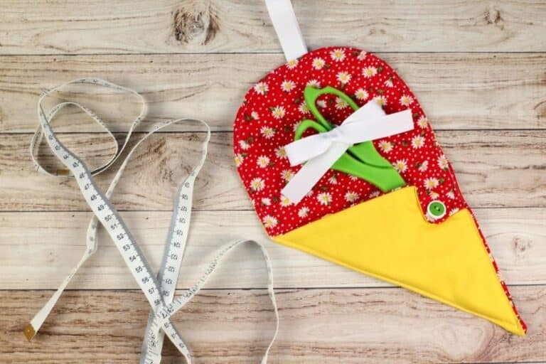 How To Make A Scissor Pouch Tutorial