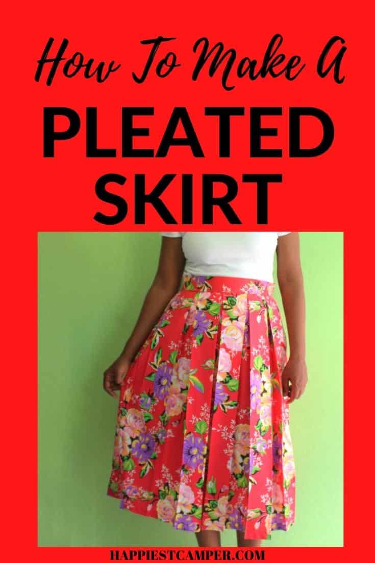 How To Make A Pleated Skirt With Free Pattern LaptrinhX / News