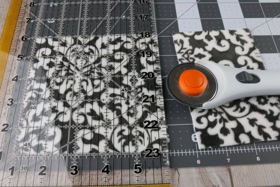 measuring fabric Happiest Camper