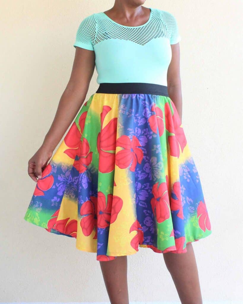 women's circle skirt pattern free
