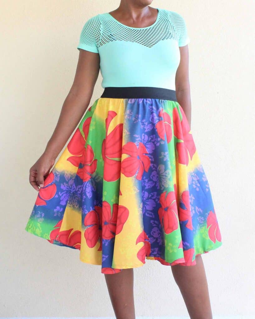 How To Sew A Circle Skirt With Free Printable Pattern