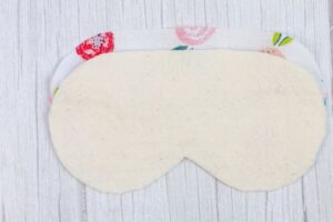 DIY Sleep Mask With Free Printable Pattern
