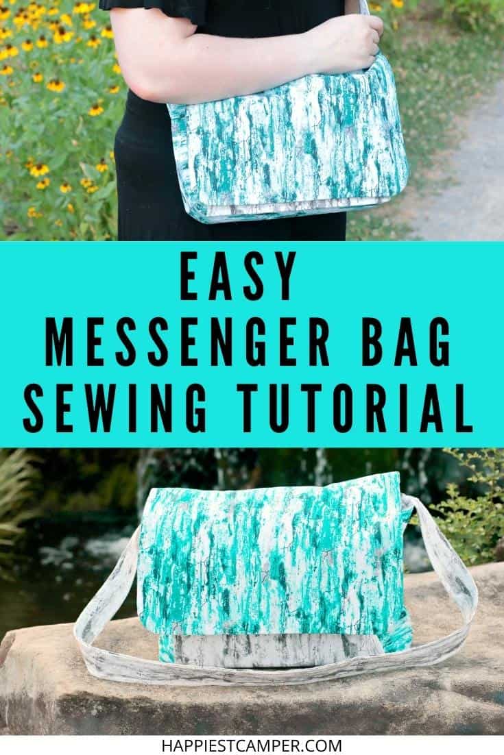 Easy DIY Messenger Bag Tutorial