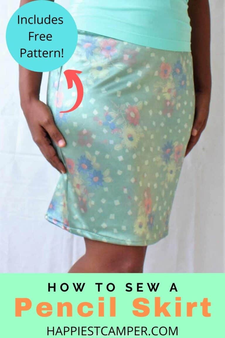 How To Sew A Pencil Skirt With Free Pattern