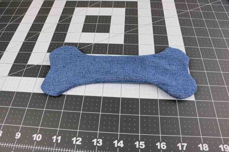 Easy DIY Dog Chew Toy Sew a Jean Dog Bone with Pattern