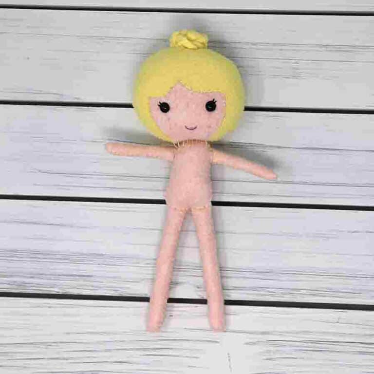 How To Make A Girl Doll Free Doll Pattern