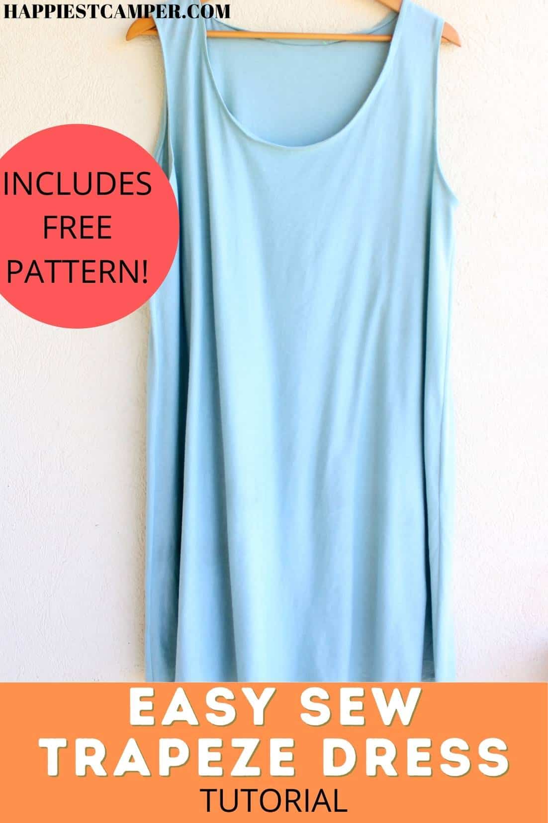 How To Make A Trapeze Dress With Free Pattern