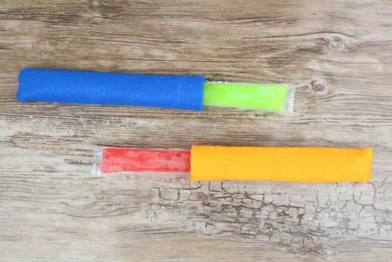 How to Make Popsicle Sleeves for Freezer Pops