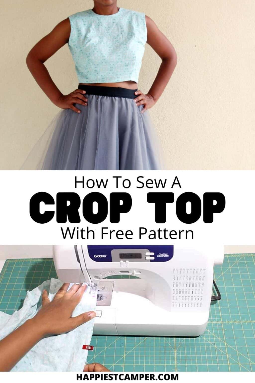 How To Sew A Crop Top With Free Pattern