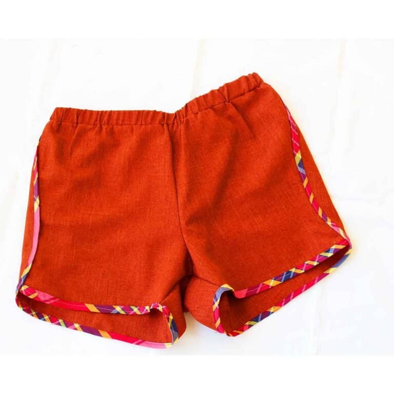 How to Sew Gym Shorts - Printable Sewing Pattern