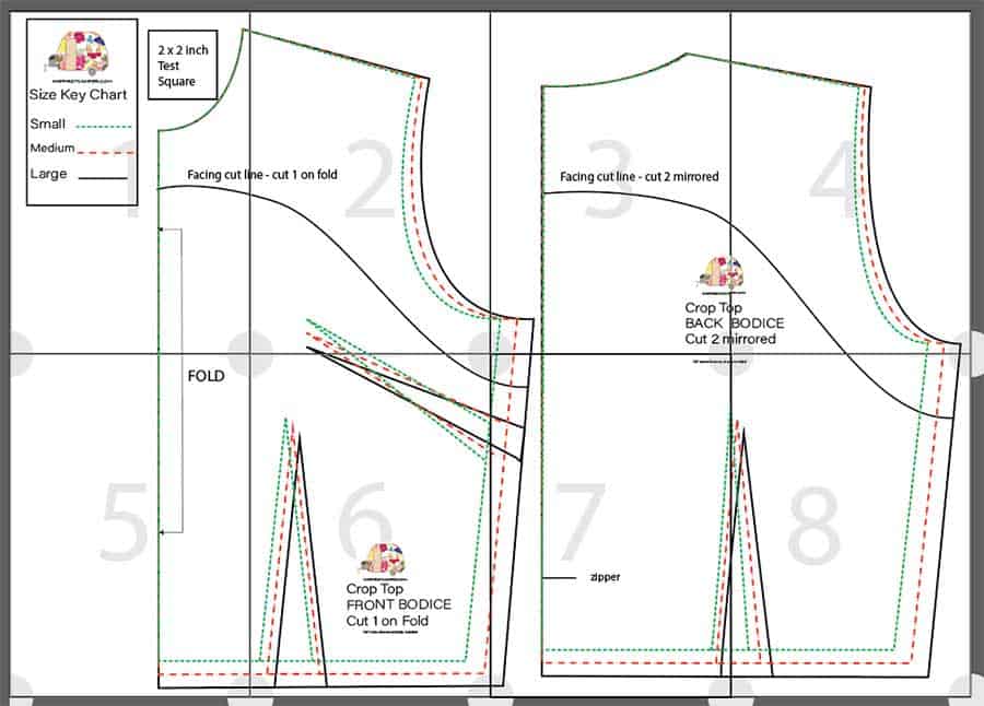 How To Sew A Crop Top With Free Pattern