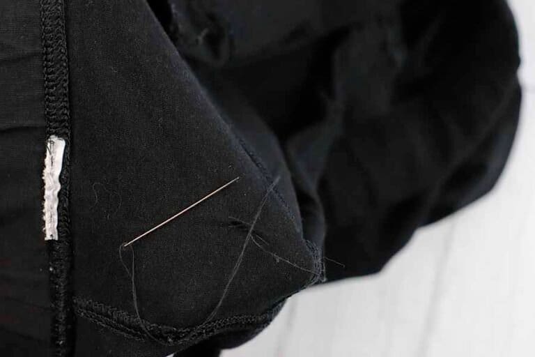 How To Sew A Hole In Leggings