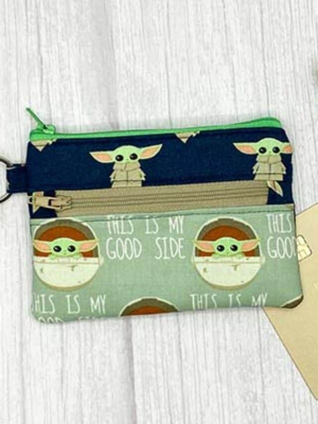 How To Sew A Double Zipper Coin Purse Story Happiest Camper