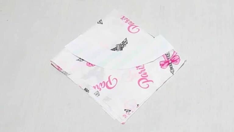How To Make A Wrap Top With Printable Pattern