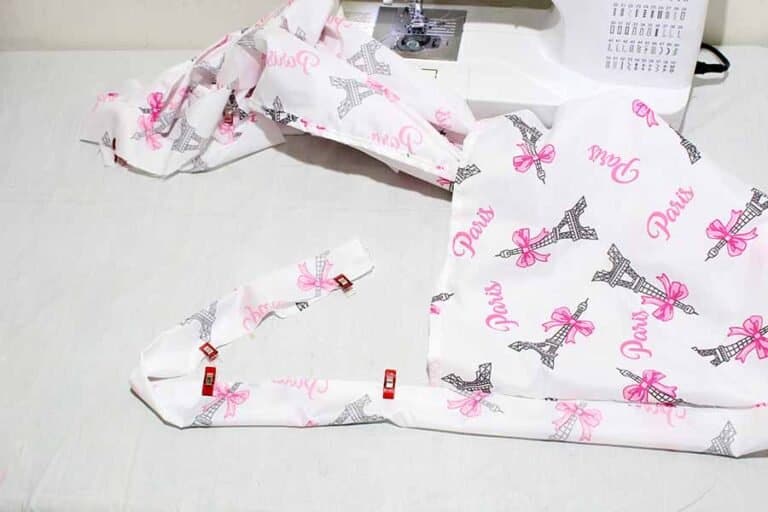 How To Make A Wrap Top With Printable Pattern