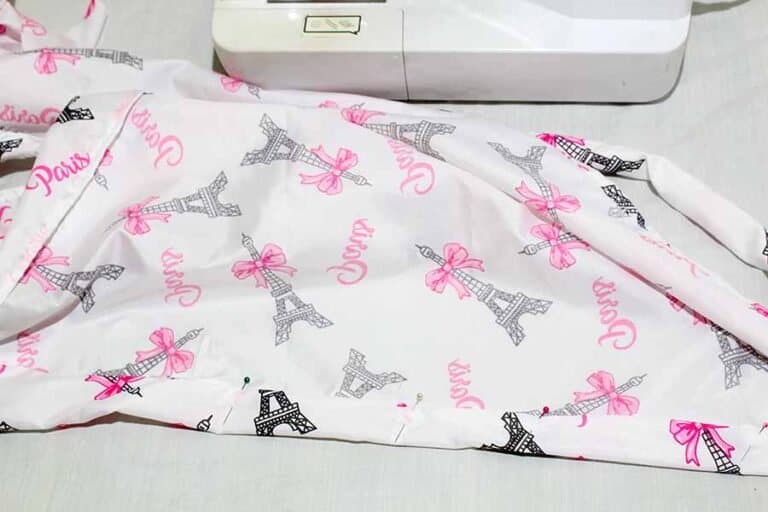How To Make A Wrap Top With Printable Pattern