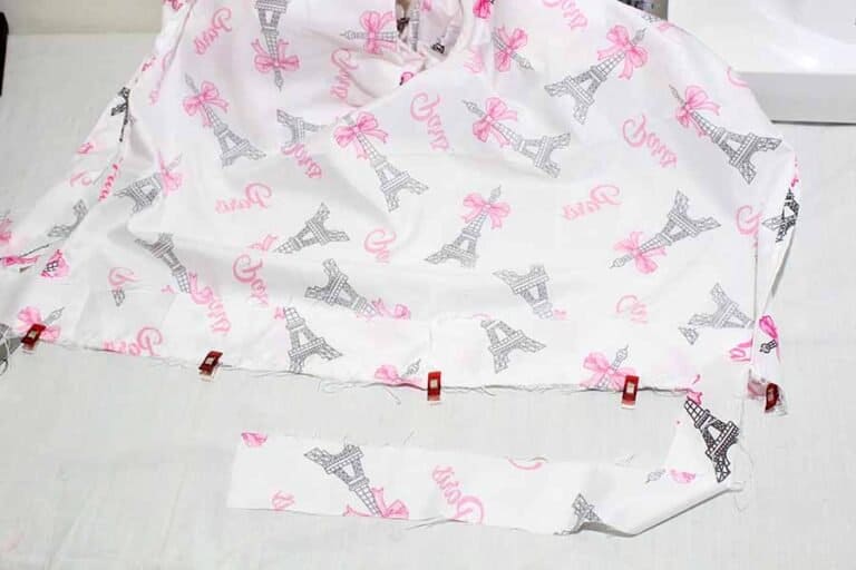 How To Make A Wrap Top With Printable Pattern
