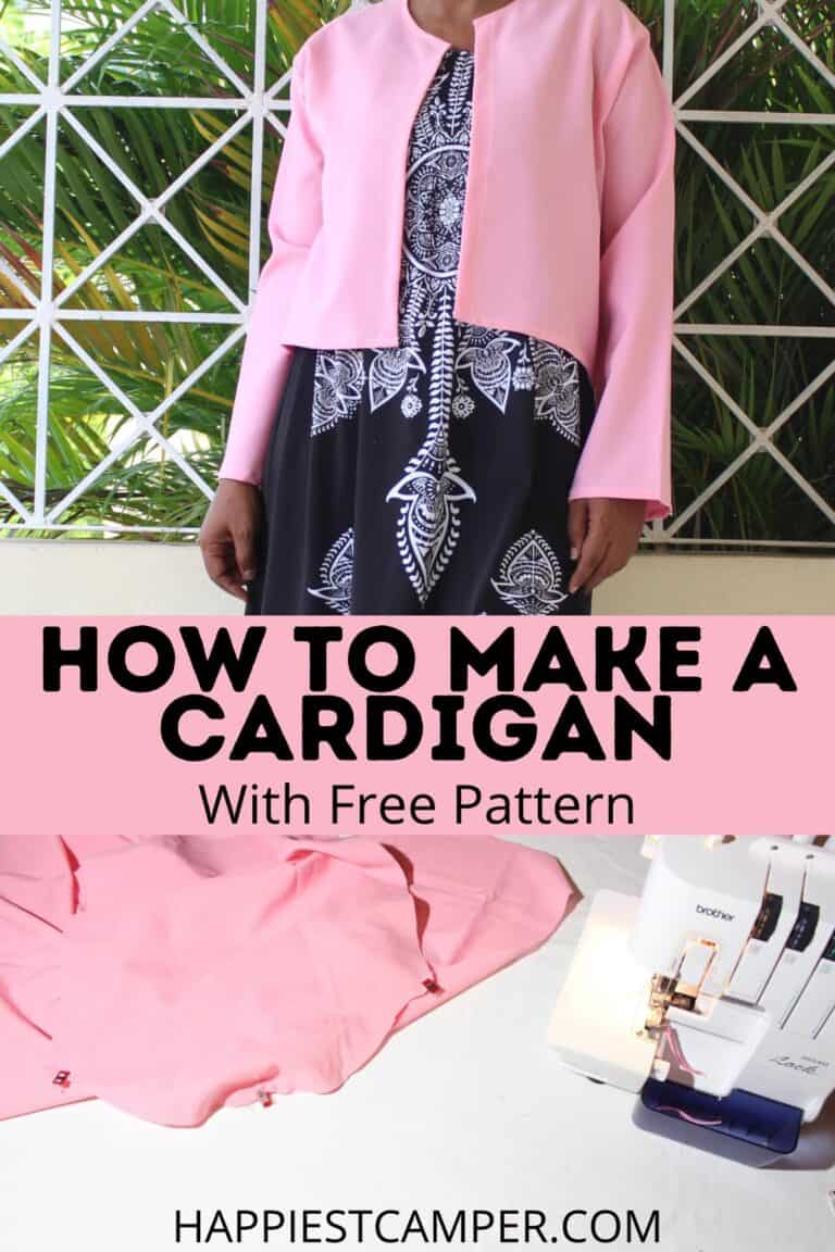 How To Make A Cardigan With Free Pattern