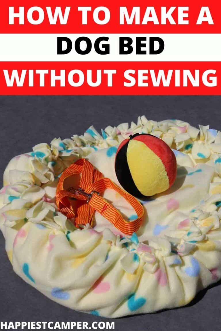 How To Make A Dog Bed Without Sewing