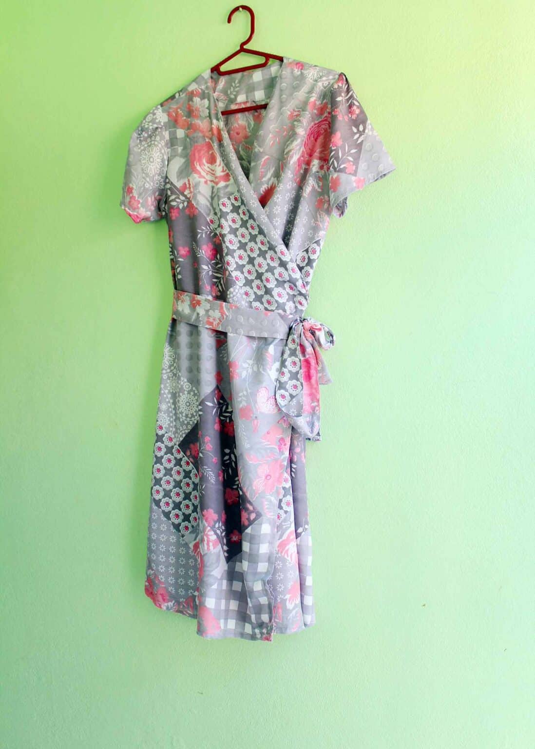 How To Make A Wrap Dress With Free Pattern