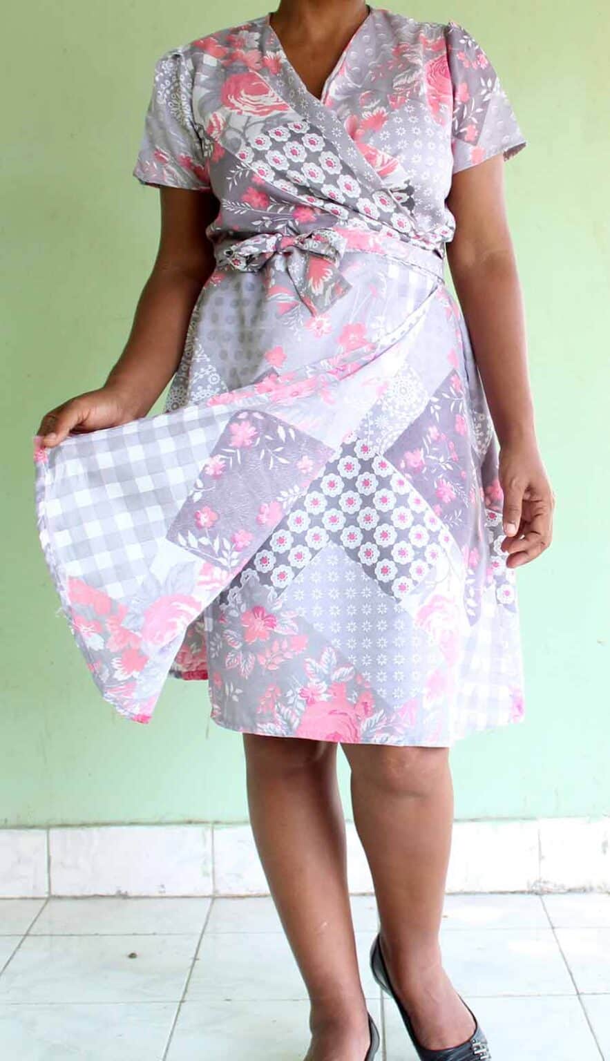 How To Make A Wrap Dress With Free Pattern