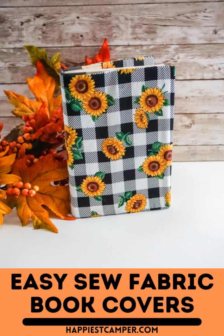 How To Make A Fabric Book Cover