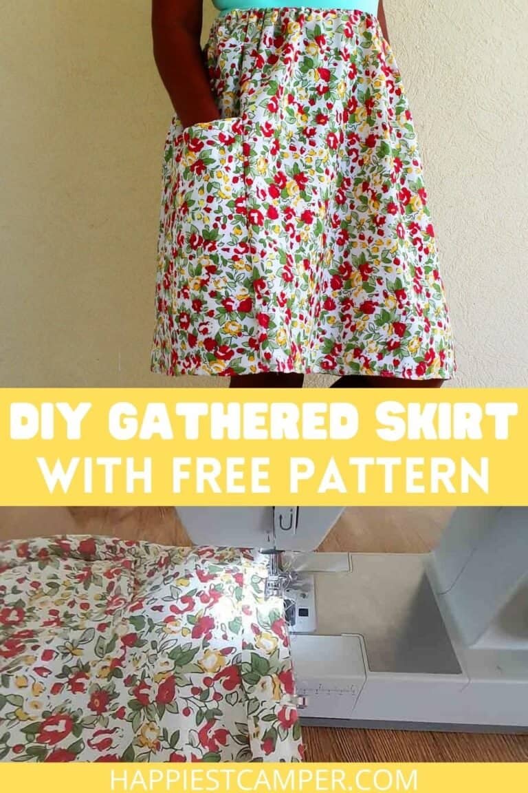 How To Make A Gathered Skirt With Free Pattern