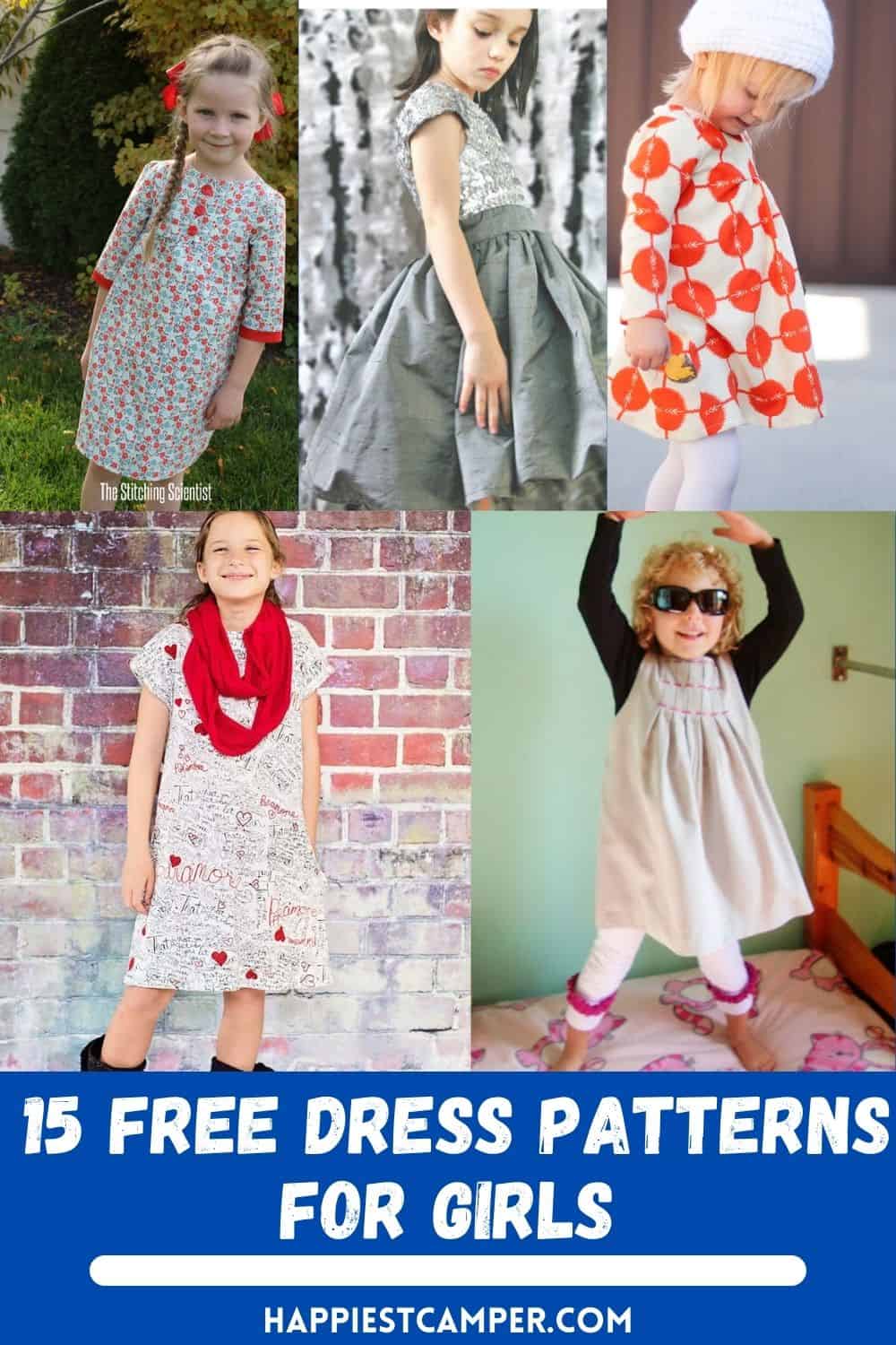 Free Dress Patterns for Girls - The Cottage Mama