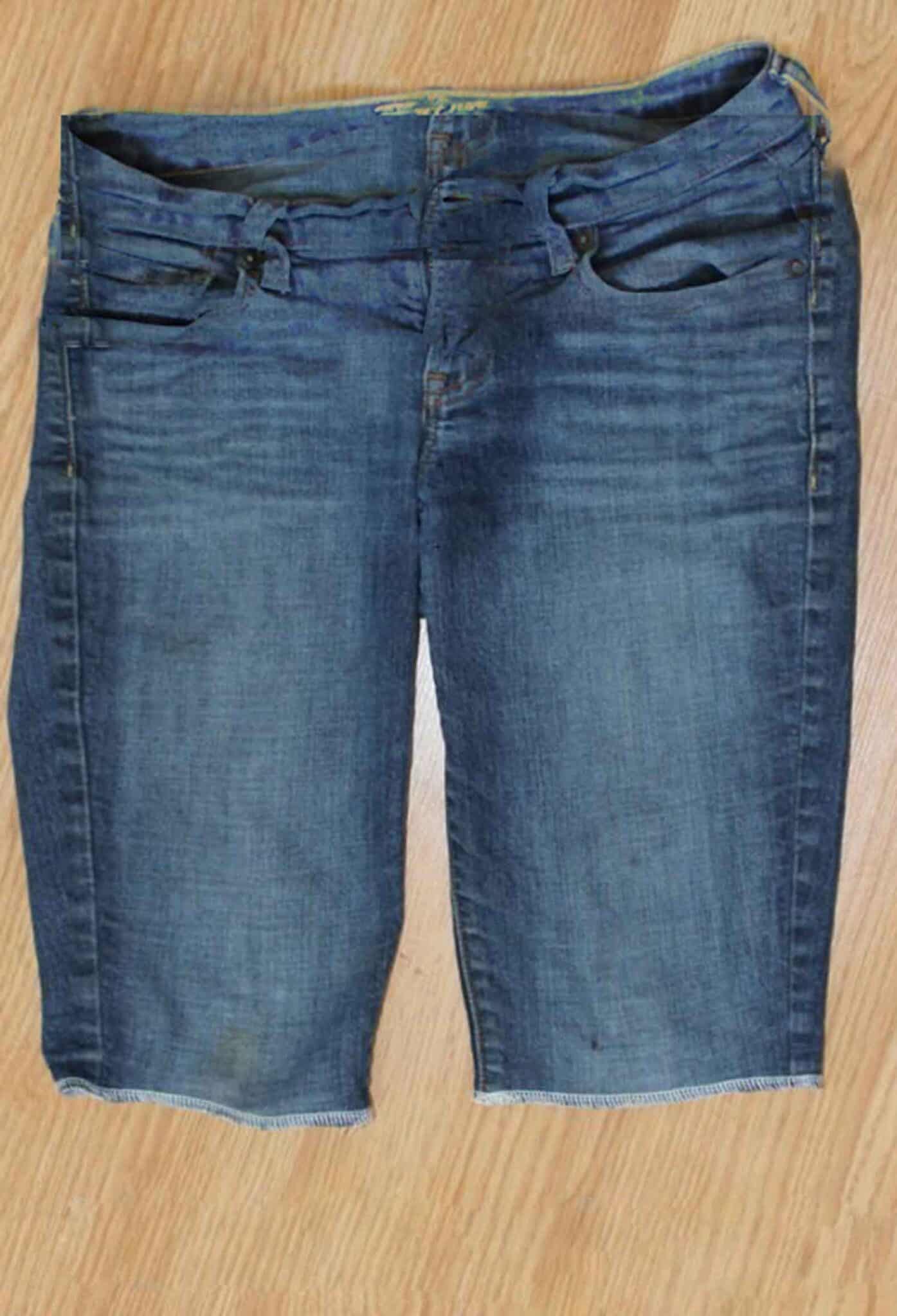 How To Make Jeans Into Shorts The Easy Way