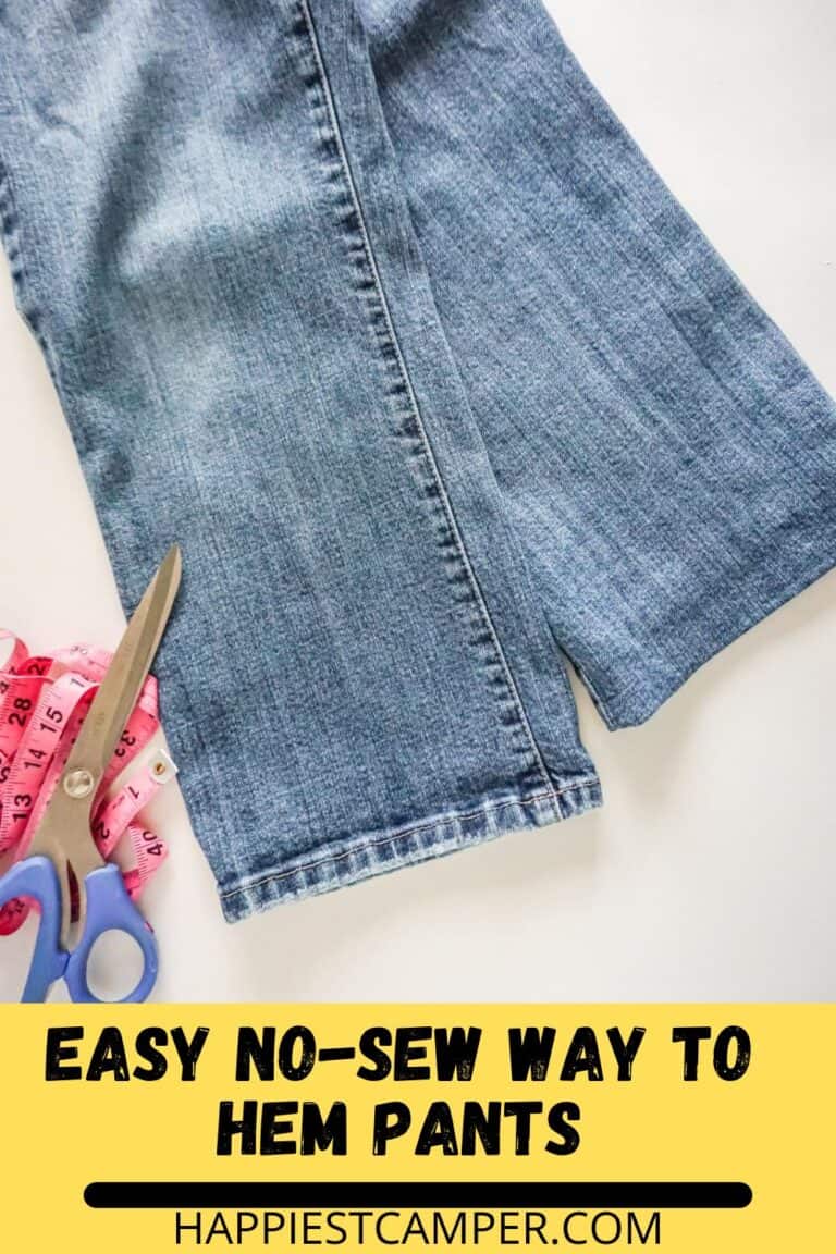 How To Hem Pants Without Sewing