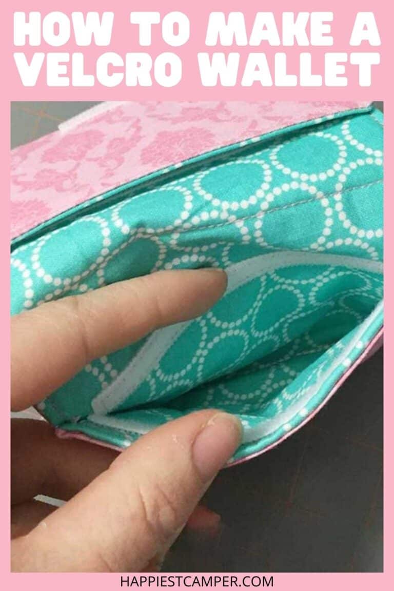 How To Make A Velcro Wallet