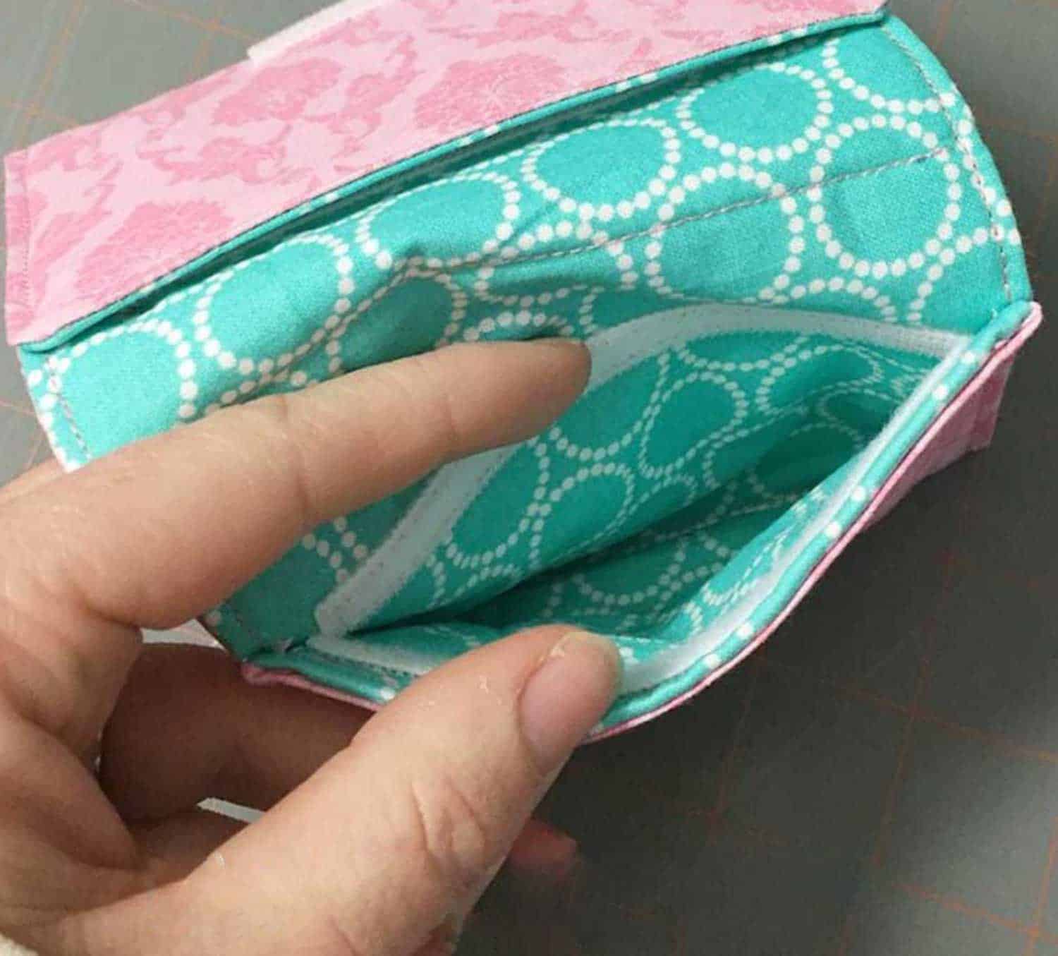 How To Make A Velcro Wallet