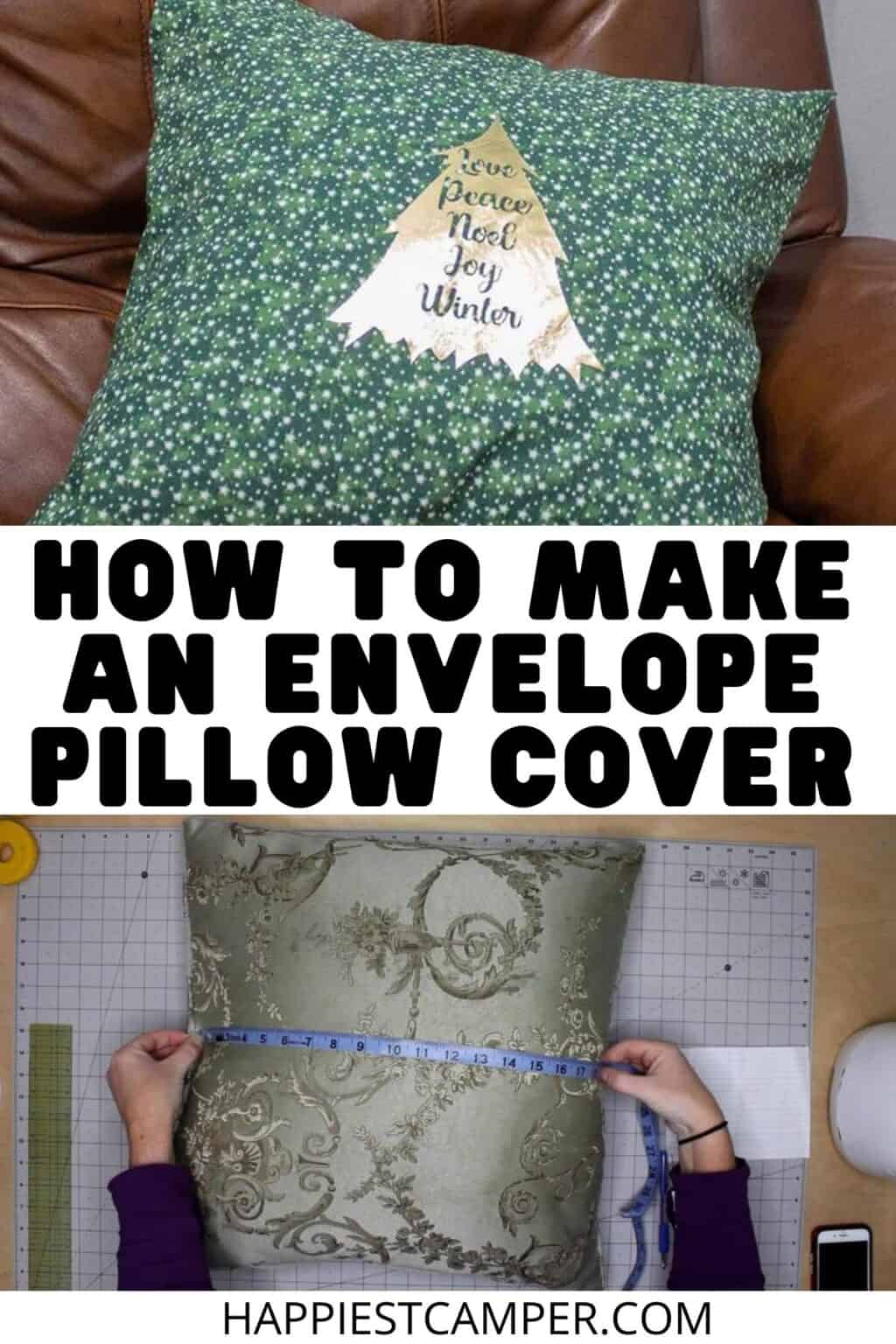 How To Make An Envelope Pillow Cover